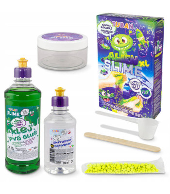 Tuban radošais komplekts Slime Alien, maģisks krāsu mainošs slime, XL ZA5167