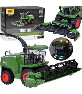 Daudzfunkcionāls kombains-traktors ar skaņas un gaismas efektiem ZA5216