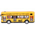Dzeltenais ballīšu autobuss ar atveramām durvīm, skaņām un gaismām ZA5222