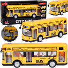 Dzeltenais ballīšu autobuss ar atveramām durvīm, skaņām un gaismām ZA5222