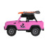 Rotaļu auto roza džips ar gaismām un skaņām