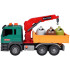 Izglītojoša kravas automašīna Atkritumu mašīna + Atkritumu tvertnes skaņa ZA5230
