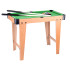 Pilns biljarda galda komplekts un piederumi bērniem GR0687