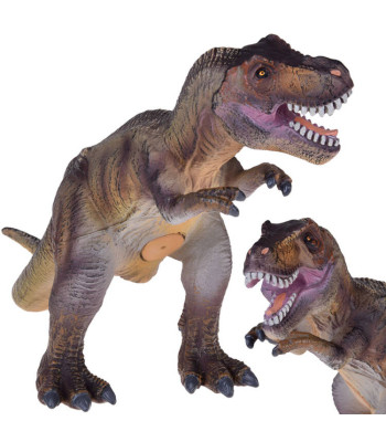 Gumijas Tirex dinozaura figūriņa, mīksta rotaļlieta ZA5293