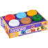 Plastilīna komplekts 6 krāsu veidošanas masa