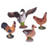 Lauksaimniecības Dzīvnieku Figūriņu Komplekts 17 Gab.