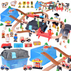 Koka vilciena bloki - Izveido Pilsētu