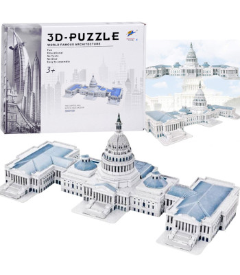 3D puzle The Capitol Hill ZA5400, 132 elementi