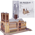 Puzzle 3D Notre Dame katedra