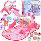 Edukācijas paklājiņš Staigulis Rotaļlietu Komplekts Mazulim 3in1 ZA5403