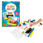 Aleksandra smilšu krāsošanas komplekts 2 attēli kuģis automašīna ZA5407