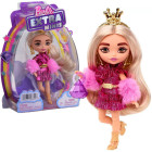 Barbie EXTRA MINIS lelle svētku stilā zvaigzne ZA5439