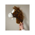Hobby Horse zirgs uz kociņa, zviedziena un auļošanas skaņas, kustīgs purns ZA5442