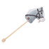 Hobby Horse zirgs uz kociņa ar auļošanas un zviegšanas skaņām, kustīgs purns ZA5442
