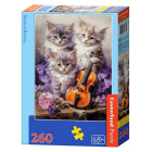 Muzikālās Kaķēni Puzzle 260 Gabali