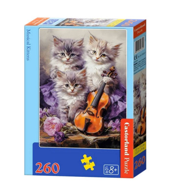 Puzle Musical Kittens B-27613-1, 260 elementi