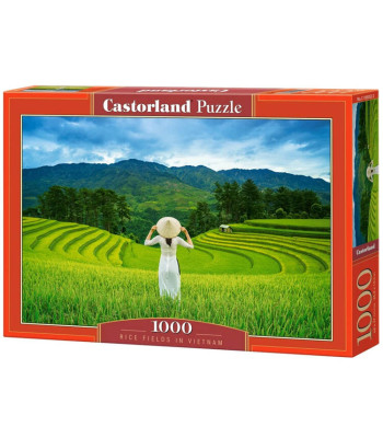 Puzle Rice Fields in Vietnam – Castorland, 1000 elementi, C-105052-2
