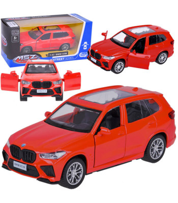 Licencēts metāla kolekcionējams automobilis MSZ BMW X5M 1:43 ZA5459