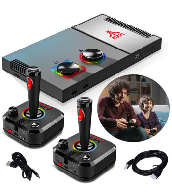 Retro spēļu konsole ar vairāk nekā 200 spēlēm My Arcade ATARI GAMESTATION PRO 50TH ANNIVERSARY