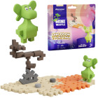 Marioinex Dinozaurs Diplodoks un Tuksnesis 25 Elementu Mini Vafeles Figūra