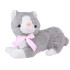 Plīša rotaļlieta pelēks kaķis Flico 34cm