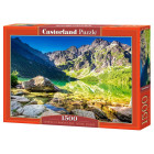 Puzzle 1500 gabaliņu Saulriets Morskie Oko, Tatri, Polija