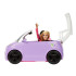 Auto Cabrio Lelles Barbie ar elektrisko uzlādes staciju ZA5527