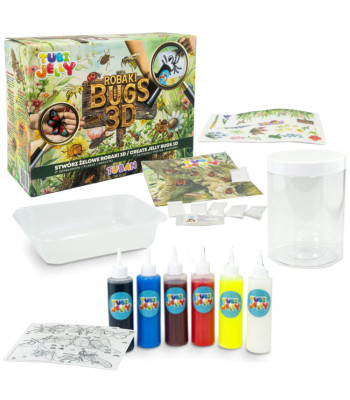 Tuban Tubi Jelly radošais komplekts želejveida 3D kukaiņu figūriņu veidošanai ZA5542