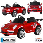 Automašīna ar akumulatoru sarkanā Porsche RUF CTR3 + tālvadības pults