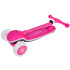 Bērnu līdzsvara skrejritenis SCOOTER ar LED gaismām un mūziku