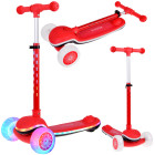 Balansa skrejritenis SCOOTER 3-riteņu AR KRĀSU GĀISMĀM un MŪZIKU SP0812