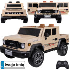 Liela elektriskā automašīna PICKUP bērniem 2 sēdvietas 4x4 PA0329