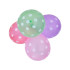 Krāsaini Baloni ar Baltām Punktiņām, komplekts 100 gab.