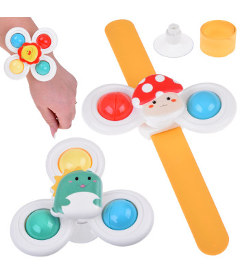 Krāsains fidget spinneris – sensoriska antistresa rotaļlieta bērniem ZA5576