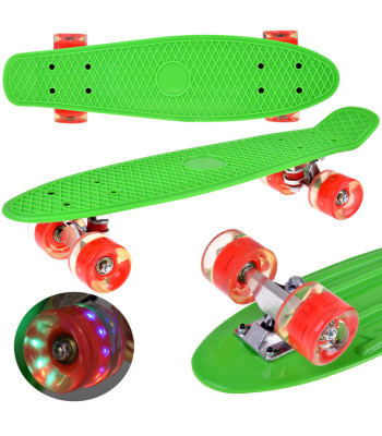 LED skrituļdēlis ar spīdošiem riteņiem SP0825