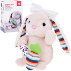 Plīša zaķēns ar mūzikas kastīti