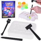 Mazais arheologs fosforescējošie akmeņi