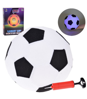 Spīdoša mīksta gumijas futbola bumba ZA5598
