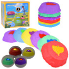 Spīdošais sensorais ceļš - līdzsvara treniņu akmeņi 6 gab.