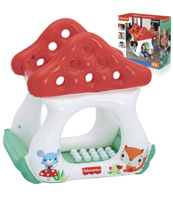 Piepūšams bumbu baseins “Mušmires sēnīte” Bestway Fisher Price 93570 107 cm x 91 cm x 110 cm