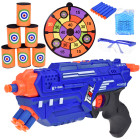 2w1 rotaļu pistole ar putuplasta un želeju lodītēm