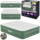 Bestway Dvivietis pripučiamas čiužinys su integruota pompa 203x152x46 cm