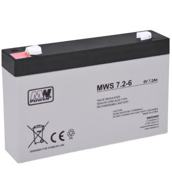 AGM akumulators SERA107 6V/7,2AH