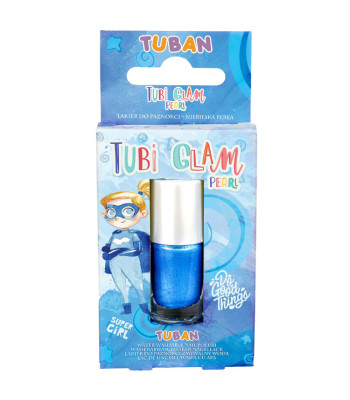 Tuban Tubi Glam perlamutra zila nagu laka bērniem 5ml ZA5648