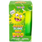 Tuban Jiggly Slime Neo Duo divkrāsains dzeltens-zaļš 430g ZA5650