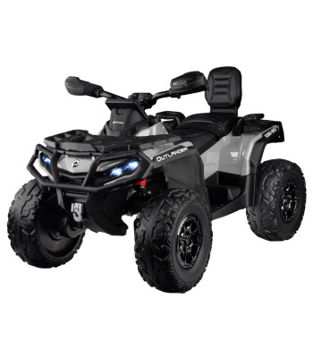 Bērnu divvietīgs elektriskais kvadracikls 4x4 ar LED paneli CAN-AM OUTLANDER PA0326 24V 7Ah