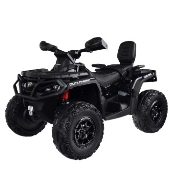 Bērnu divvietīgs akumulatora kvadracikls CAN-AM OUTLANDER ar 4x4 piedziņu un LED paneli PA0326
