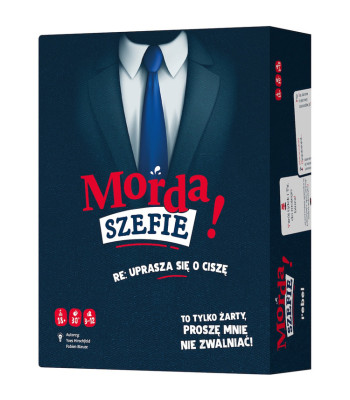 Rebel Karciana ballīšu spēle Morda, šef! – neļauj sevi atlaist!, 18+ GR0753