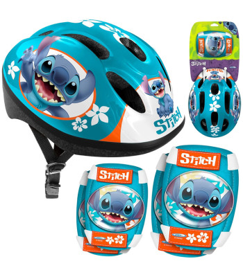 Aizsardzības komplekts ar ķiveri un aizsargiem Disney Stitch SP0841