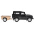 Rastar Land Rover Defender radiovadāms automobilis ar piekabi, 1:14, RC0712